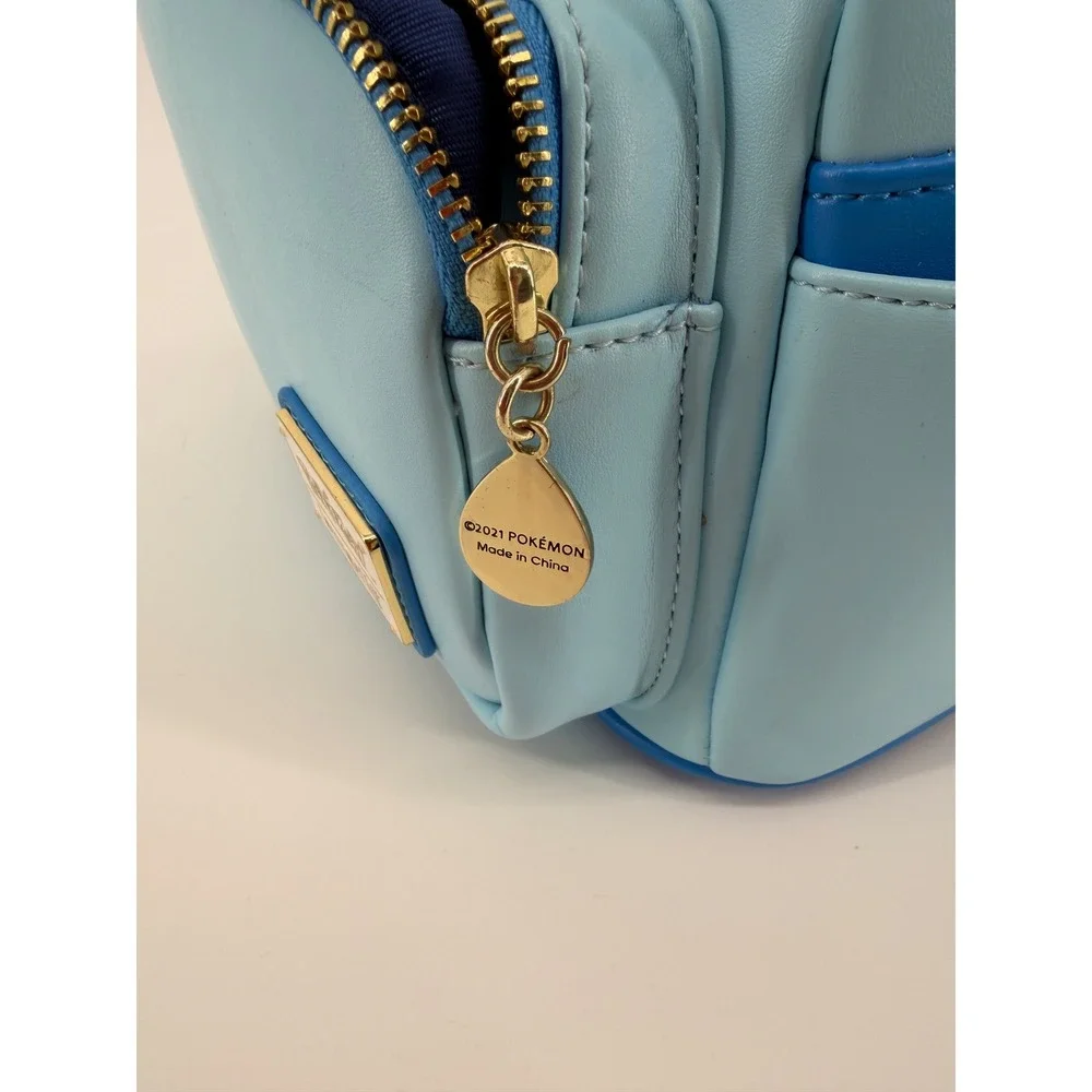 Loungefly Pokemon Piplup Cosplay Mini Backpack Blue‎ Faux Leather